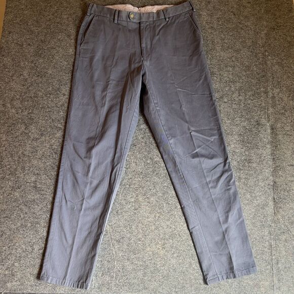 Peter Millar Pants Mens 36 Blue Five Pocket Casual Stretch Modern Fit Chino - Picture 2 of 8